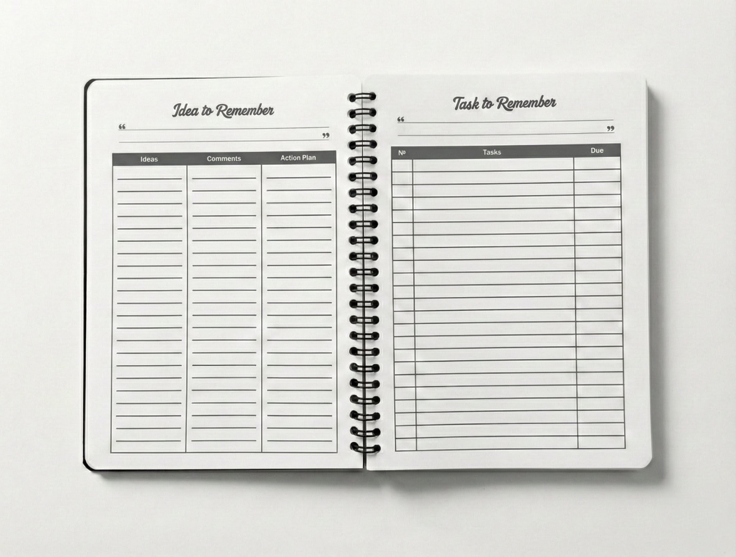 Stone paper Notebook Set- Note to Remember